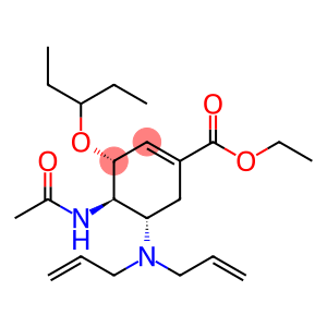 ethyl (3R,4R,5S)-4-acetamido-5-(diallylamino)-3-(pentan-3-yloxy)cyclohex-1-ene-1-carboxylate