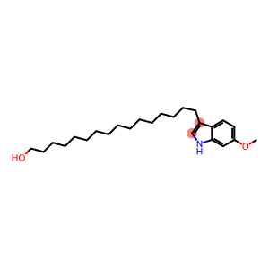 1H-Indole-3-hexadecanol, 6-methoxy-