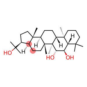 Hopane-6α,7β,22-triol