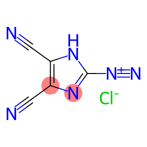 1H-Imidazole-2-diazonium, 4,5-dicyano-, chloride