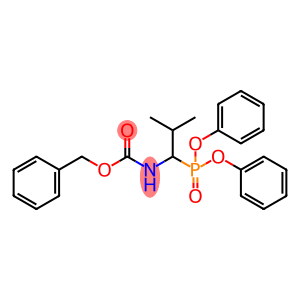 Carbamic acid, N-[(diphenoxyphosphinyl)(1-methylethyl)methyl]-, phenylmethyl ester