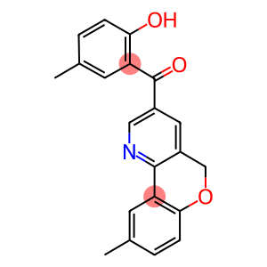 (2-hydroxy-5-methylphenyl)(9-methyl-5H-chromeno[4,3-b]pyridin-3-yl)methanone