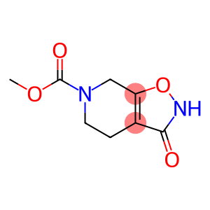 methyl 3,4,5,7-tetrahydro-3-oxoisoxazolo[5,4-c]pyridine-6(2H)-carboxylate