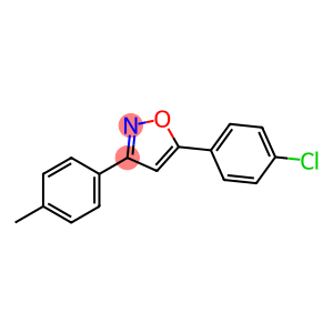 Isoxazole, 5-(4-chlorophenyl)-3-(4-Methylphenyl)-