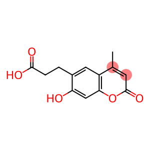 3-(7-Hydroxy-4-methyl-2-oxo-2H-chromen-6-yl)propanoic acid