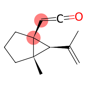 Ethenone, [(1R,5S,6S)-5-methyl-6-(1-methylethenyl)bicyclo[3.1.0]hex-1-yl]-, rel- (9CI)