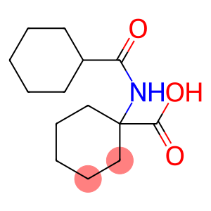 Cyclohexanecarboxylic acid, 1-[(cyclohexylcarbonyl)amino]- (9CI)