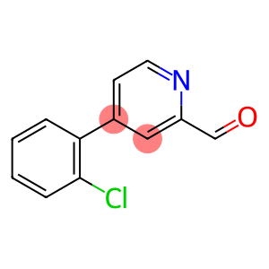 2-Pyridinecarboxaldehyde, 4-(2-chlorophenyl)-