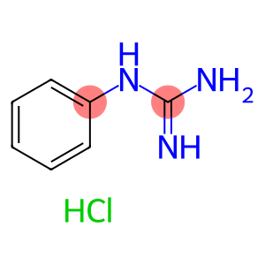 Guanidine, N-phenyl-, hydrochloride (1:1)