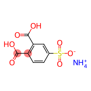 1,2-Benzenedicarboxylic acid, 4-sulfo-, monoammonium salt