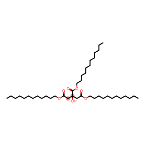 2-Hydroxy-1,2,3-propanetricarboxylic acid tridodecyl ester