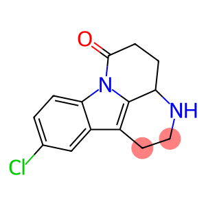 6H-Indolo[3,2,1-de][1,5]naphthyridin-6-one, 10-chloro-1,2,3,3a,4,5-hexahydro-