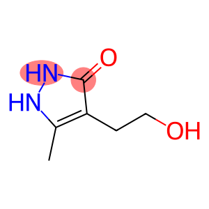 4-(2-HYDROXYETHYL)-5-METHYL-1,2-DIHYDRO-3H-PYRAZOL-3-ONE