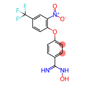 Benzenecarboximidamide, N-hydroxy-4-[2-nitro-4-(trifluoromethyl)phenoxy]-