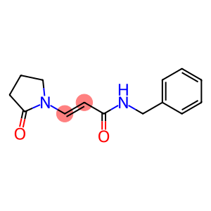 2-Propenamide, 3-(2-oxo-1-pyrrolidinyl)-N-(phenylmethyl)-, (2E)-