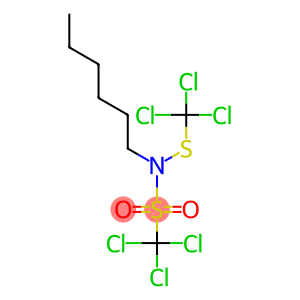Methanesulfonamide, 1,1,1-trichloro-N-hexyl-N-[(trichloromethyl)thio]-
