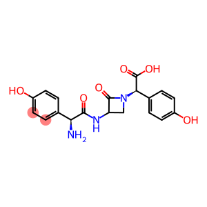 1-Azetidineacetic acid, 3-[[(2R)-2-amino-2-(4-hydroxyphenyl)acetyl]amino]-α-(4-hydroxyphenyl)-2-oxo-, (αR,3S)-