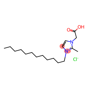 1H-Imidazolium, 1-(carboxymethyl)-3-dodecyl-2-methyl-, chloride