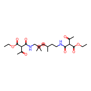 diethyl 2,2'-[(2,2,4-trimethylhexane-1,6-diyl)bis(iminocarbonyl)]diacetoacetate