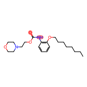 Carbamic acid, [2-(octyloxy)phenyl]-, 2-(4-morpholinyl)ethyl ester
