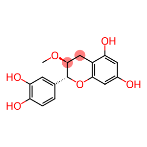 2-(3,4-dihydroxyphenyl)-3-methoxy-chromane-5,7-diol