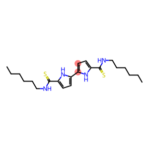 [2,2'-Bi-1H-pyrrole]-5,5'-dicarbothioamide, N,N'-dihexyl-