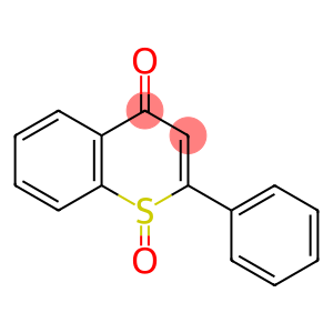 2-Phenyl-4H-1-benzothiopyran-4-one 1-oxide