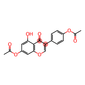 4H-1-Benzopyran-4-one, 7-(acetyloxy)-3-[4-(acetyloxy)phenyl]-5-hydroxy-