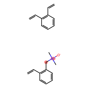 Benzenemethanamine, ar-ethenyl-N,N-dimethyl-, N-oxide, polymer withdie thenylbenzene