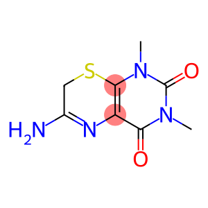 2H-Pyrimido[4,5-b][1,4]thiazine-2,4(3H)-dione, 6-amino-1,7-dihydro-1,3-dimethyl-