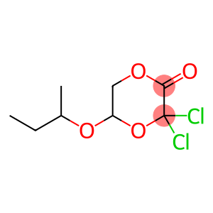 3,3-Dichloro-5-(1-methylpropoxy)-1,4-dioxan-2-one