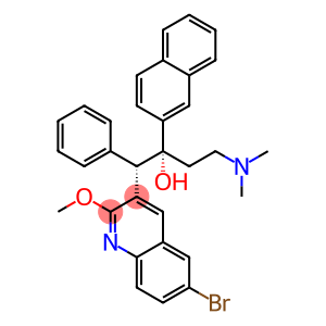 (1R,2S)-1-(6-溴-2-甲氧基喹啉-3-基)-4-(二甲氨基)-2-(萘-2-基)-1-苯基丁-2-醇