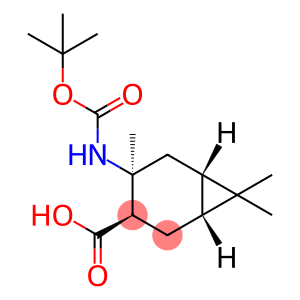 (1R,3R,4S,6S)-4-TERT-BUTOXYCARBONYLAMINO-4,7,7-TRIMETHYL-BICYCLO[4.1.0]HEPTANE-3-CARBOXYLIC ACID