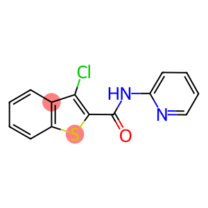 3-CHLORO-N-PYRIDIN-2-YL-1-BENZOTHIOPHENE-2-CARBOXAMIDE