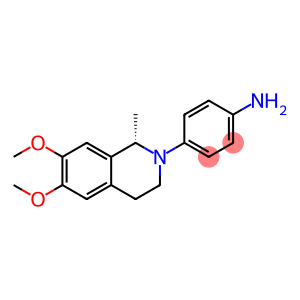 4-[(1S)-3,4-Dihydro-6,7-dimethoxy-1-methylisoquinolin-2(1H)-yl]benzenamine