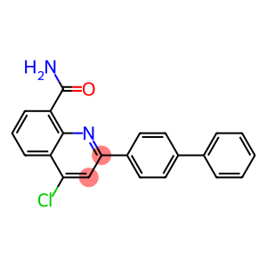 8-Quinolinecarboxamide, 2-[1,1'-biphenyl]-4-yl-4-chloro-