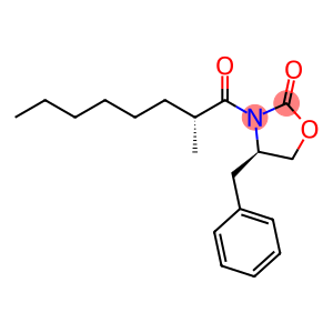 2-Oxazolidinone, 3-[(2R)-2-methyl-1-oxooctyl]-4-(phenylmethyl)-, (4R)-