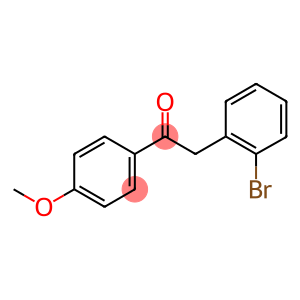 2-(2-Bromophenyl)-1-(4-methoxyphenyl)ethanone