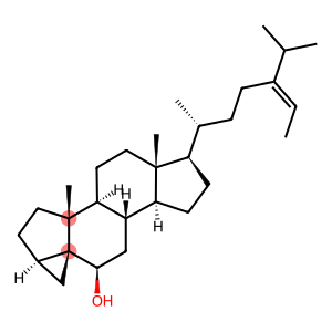 (24E)-3α,5-Cyclo-5α-stigmast-24(28)-en-6β-ol