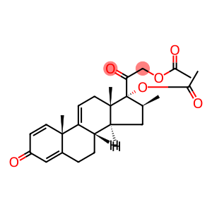 Pregna-1,4,9(11)-triene-3,20-dione, 17,21-bis(acetyloxy)-16-methyl-, (16β)- (9CI)