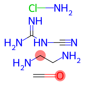 Guanidin, cyano-, Polymer mit Ammoniumchlorid, 1,2-Ethandiamin und Formaldehyd8