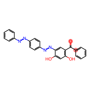 Methanone, [2,4-dihydroxy-5-[[4-(phenylazo)phenyl]azo]phenyl]phenyl-