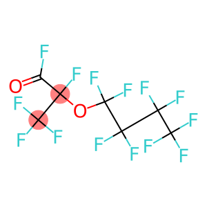 Propanoyl fluoride, 2,3,3,3-tetrafluoro-2-(nonafluorobutoxy)-