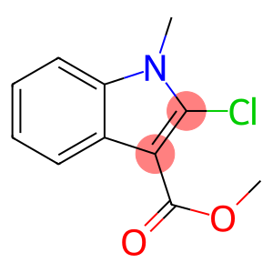 1H-Indole-3-carboxylic acid, 2-chloro-1-methyl-, methyl ester