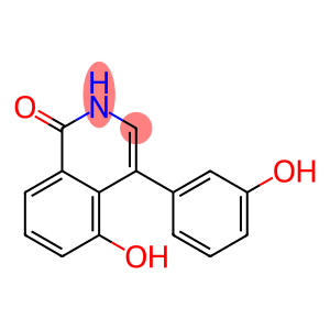 1(2H)-Isoquinolinone, 5-hydroxy-4-(3-hydroxyphenyl)-