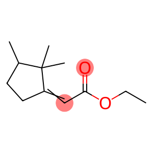 Acetic acid, 2-(2,2,3-trimethylcyclopentylidene)-, ethyl ester