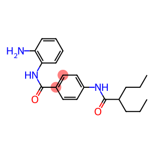 Benzamide, N-(2-aminophenyl)-4-[(1-oxo-2-propylpentyl)amino]-