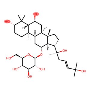 [(23E)-3β,6α,20,25-Tetrahydroxy-5α-dammar-23-en-12β-yl]β-D-glucopyranoside