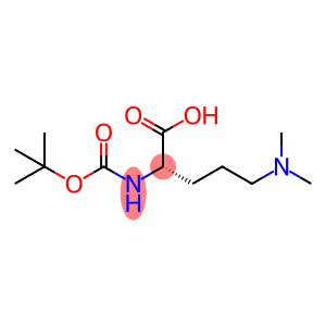 (S)-2-[(tert-Butoxycarbonyl)amino]-5-(dimethylamino)pentanoic acid