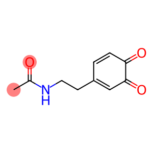 Acetamide, N-[2-(3,4-dioxo-1,5-cyclohexadien-1-yl)ethyl]-